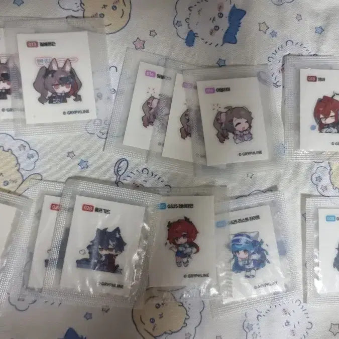 [BUNJANG] Endfield Ttibuseal Sticker / 엔드필드 띠부씰 사진에 있는것과 40번 교환 및 구매