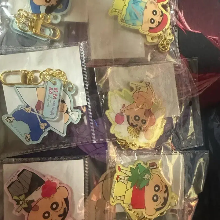 [BUNJANG] Crayon Shin-chan Movie Keychain / 짱구는 못말려 극장판 키링 짱구는 못말려 굿즈 키링 열쇠고리