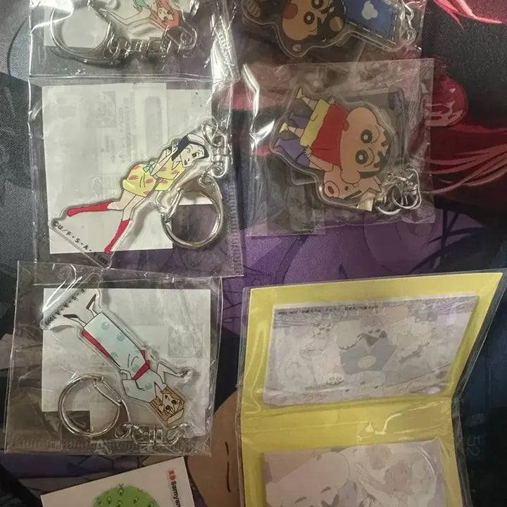 [BUNJANG] Crayon Shin-chan Movie Keychain / 짱구는 못말려 극장판 키링 짱구는 못말려 굿즈 키링 열쇠고리