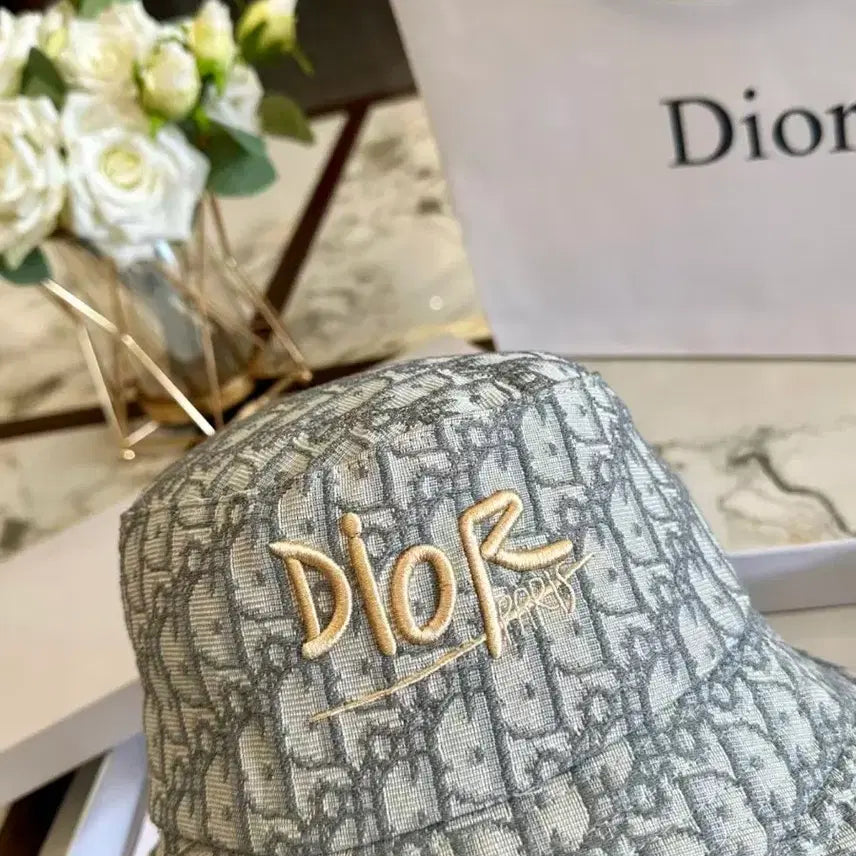 [BUNJANG] Dior Monogram Bucket Hat / 디올 모자
