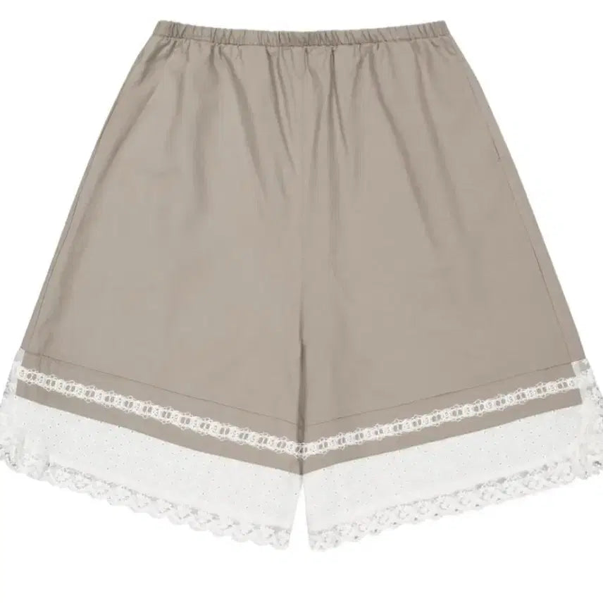 [BUNJANG] Koiseio Lace Shorts Cocoa Size 2 / 코이세이오 레이스 쇼츠 코코아 2사이즈
