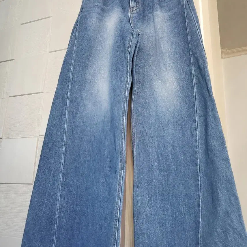 [BUNJANG] Wide Leg Denim Pants / 와이드 데님 팬츠