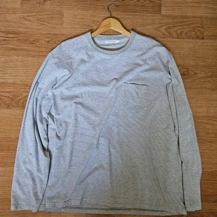 [BUNJANG] Steadyverywhere Stripe Long Sleeve T-Shirt / 스테디에브리웨어 스트라이프 긴팔 티셔츠