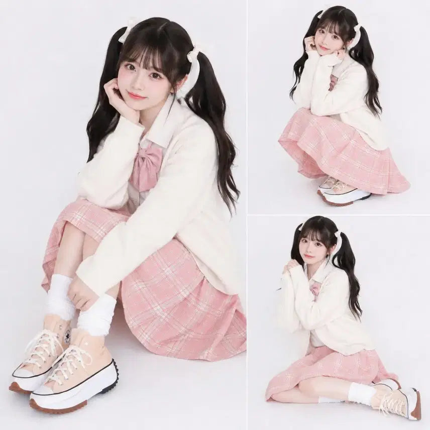 [BUNJANG] Converse Run Star Hike High Beige Custom Sneakers / 컨버스 런스타 하이크 하이 베이지(커스텀)