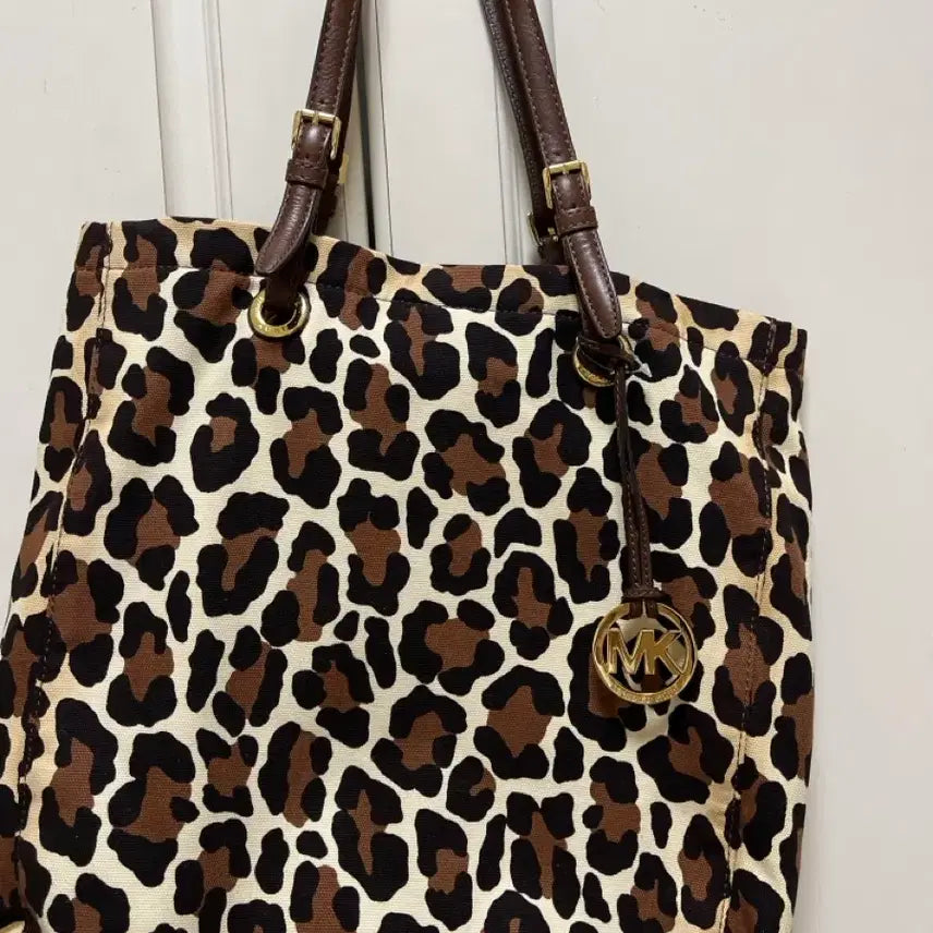[BUNJANG] Michael Kors Leopard Shoulder Bag / 마이클코어스 레오파드 숄더백