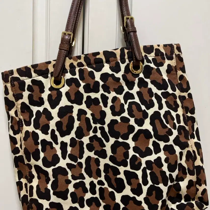 [BUNJANG] Michael Kors Leopard Shoulder Bag / 마이클코어스 레오파드 숄더백