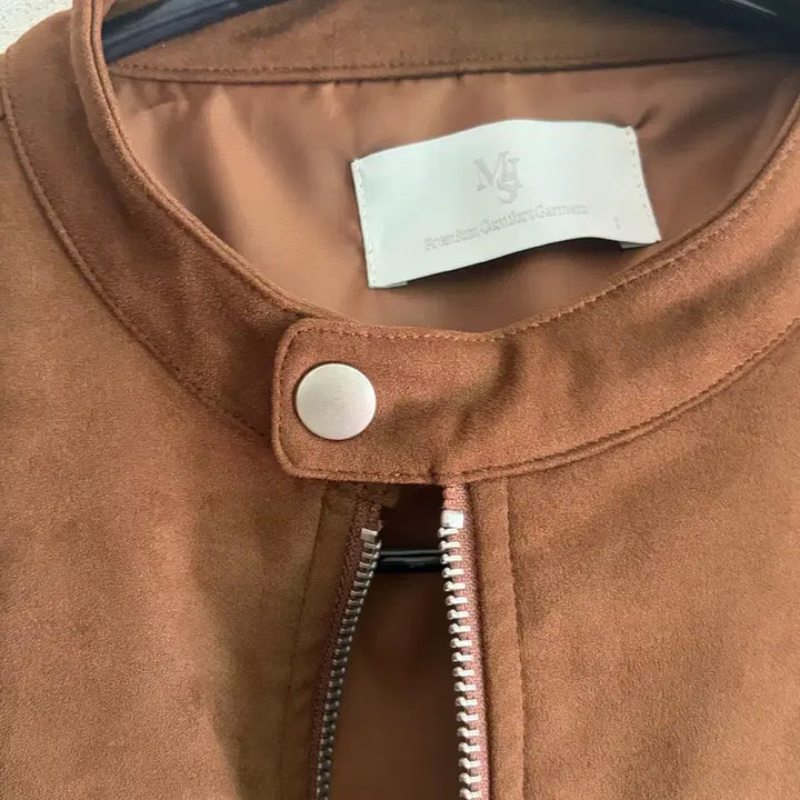[BUNJANG] Mood Inside Vegan Suede Biker Jacket / M) 무드인사이드 비건 스웨이드 바이커 자켓