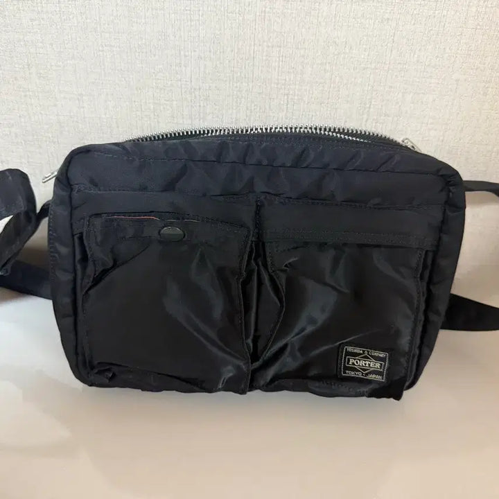 [BUNJANG] Porter Tanker Shoulder Bag Small Black / 포터 탱커 숄더백 스몰 블랙