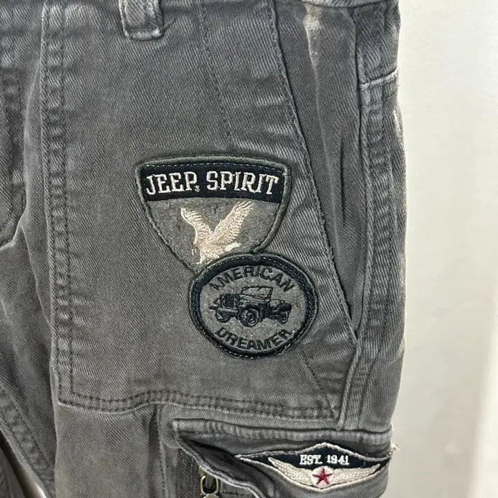 [BUNJANG] Jeep Spirit Cargo Pants / Jeep 스피릿 카고 바지