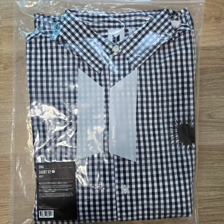 [BUNJANG] BTS DNA Gingham Check Shirt 02 / BTS DNA 셔츠 02