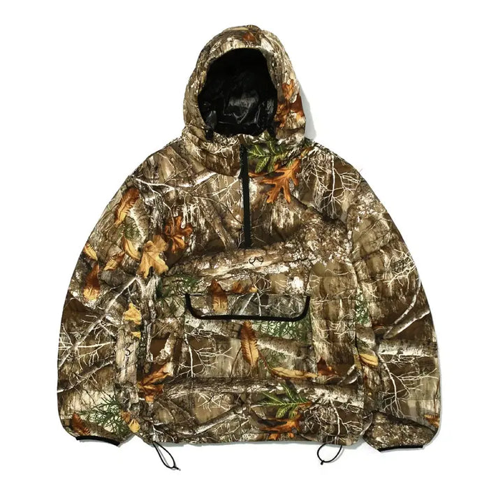 [BUNJANG] Fetch Sunday Real Tree Anorak Lightweight Padding (Size S) / [S] 페치선데이 Fetch Sunday 리얼트리 아노락 경량패딩