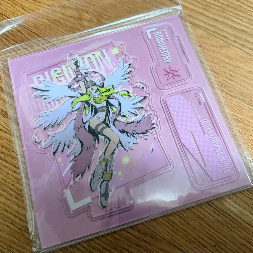 [BUNJANG] Digimon Angewomon Acrylic Figure New / [디지몬] 아크릴 피규어 엔젤우몬 새제품