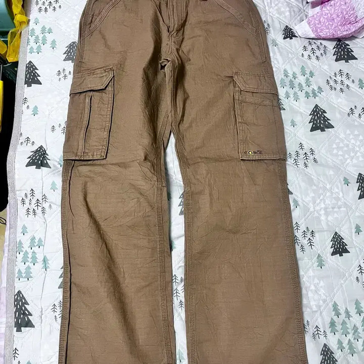 [BUNJANG] Carhartt Brown Cargo Work Pants / (32) 칼하트 브라운 카고 워크팬츠