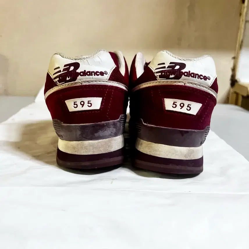 [BUNJANG] New Balance 595 Red / [260] 뉴발란스 595 레드