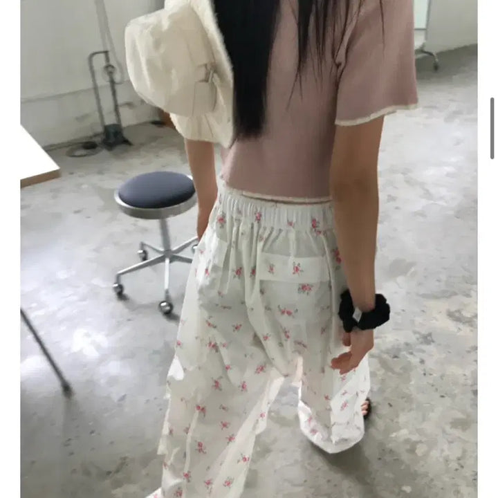 [BUNJANG] Wia Flower Cargo Pants / 위아 플라워 카고 팬츠