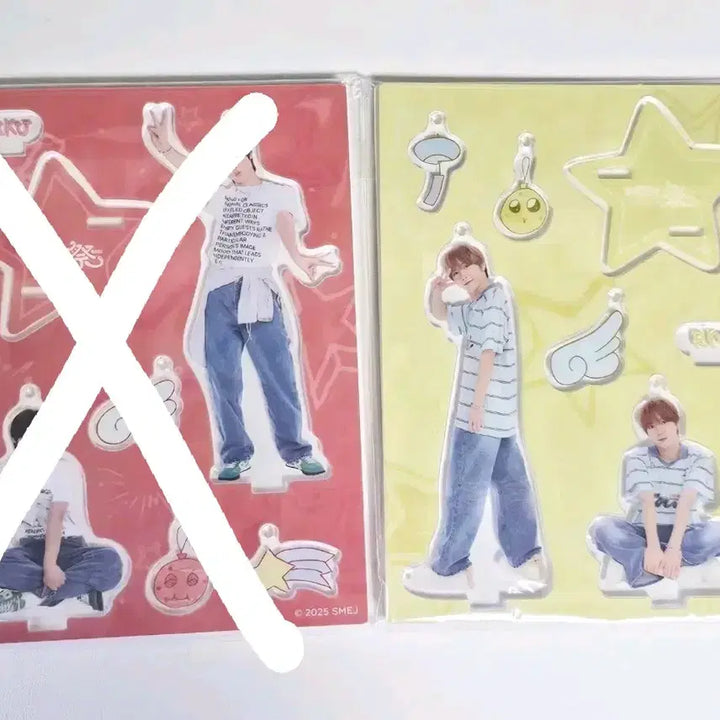 [BUNJANG] NCT WISH AKST KBOY Riku Ryo Sion Photocard Holder / 엔시티위시 아크스타 아크릴스탠드 리쿠 료 시온 포카홀더