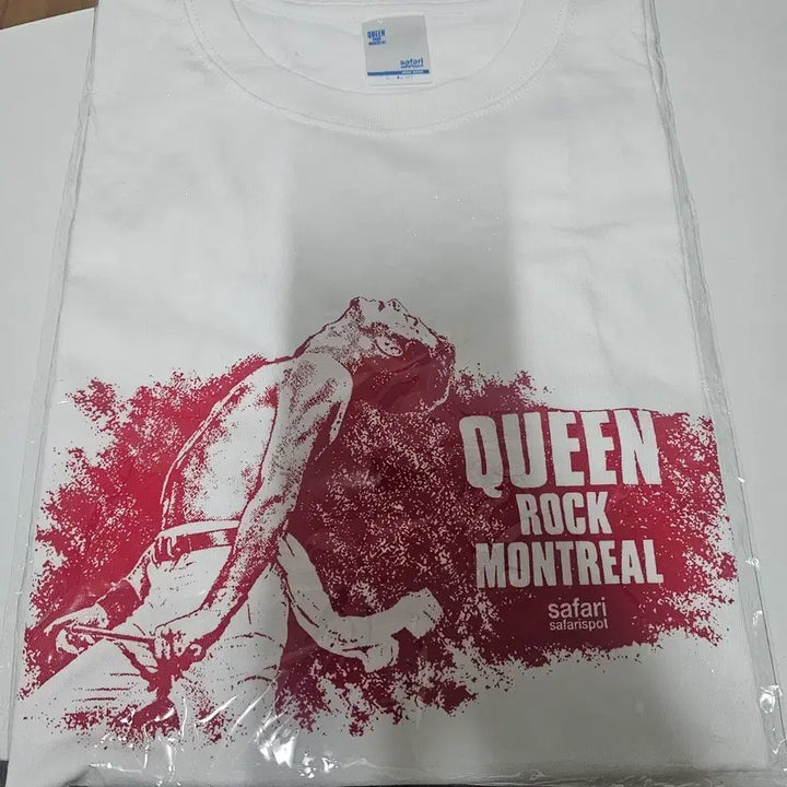 [BUNJANG] Queen Rock Montreal Concert T-Shirt (L Size) / 퀸 락 몬트리올 굿즈 티셔츠 (L사이즈)