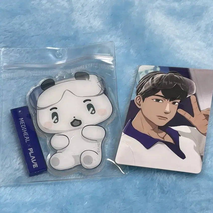 [BUNJANG] PLAVE MEDIHEAL Mmmim Kring + Photocard / 플레이브 메디힐 므모/먀미 키링+포카