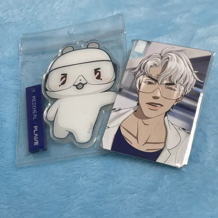 [BUNJANG] PLAVE MEDIHEAL Mmmim Kring + Photocard / 플레이브 메디힐 므모/먀미 키링+포카