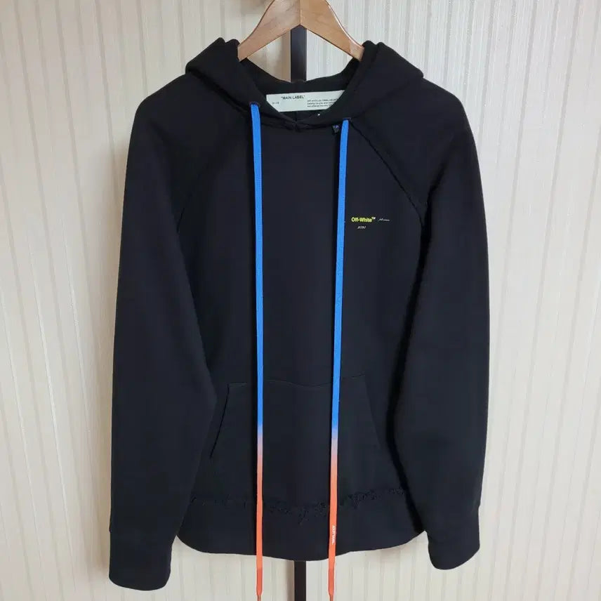 [BUNJANG] Off-White Black Acrylic Arrow Oversized Hoodie XXS / [XXS] 오프화이트 블랙 아크릴 애로우 오버핏 후드티