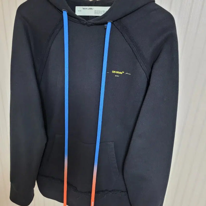 [BUNJANG] Off-White Black Acrylic Arrow Oversized Hoodie XXS / [XXS] 오프화이트 블랙 아크릴 애로우 오버핏 후드티