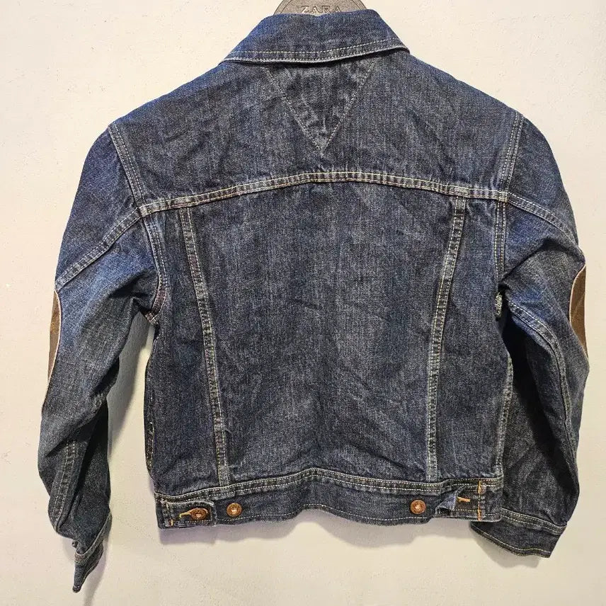 [BUNJANG] Tommy Hilfiger Genuine Cropped Denim Jacket / 타미힐피거 정품 크롭 데님자켓