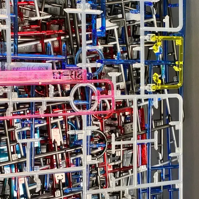 [BUNJANG] MGSD Freedom Clear Assembly Model Kit / MGSD 프리덤 클리어 조립, 데칼작