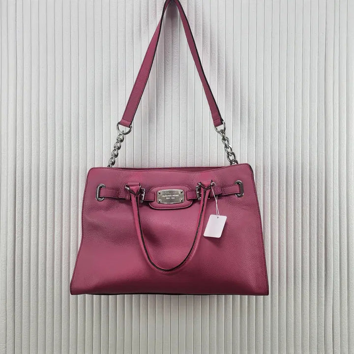 [BUNJANG] Michael Kors Hamilton Shoulder Bag / 마이클코어스 헤밀턴 스타일 숄더백