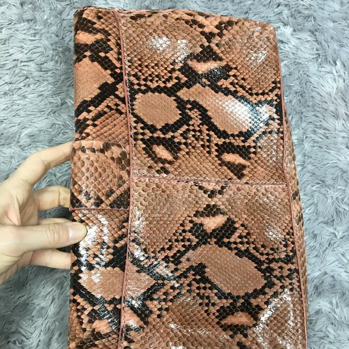 [BUNJANG] MAURO GOVERNA Real Python Clutch Bag / 이태리 MAURO GOVERNA 마우로 고베르나 리얼파이톤 클러치백