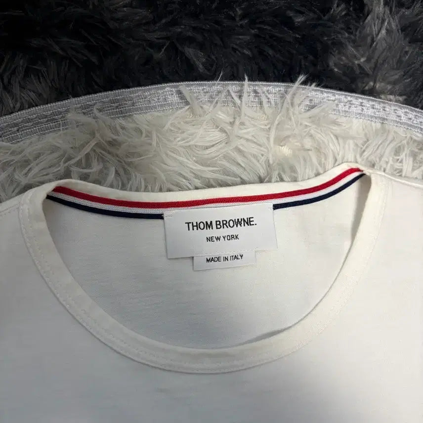 [BUNJANG] Thom Browne Pocket T-Shirt White / {3 size}톰브라운 포켓 반팔 티셔츠 화이트