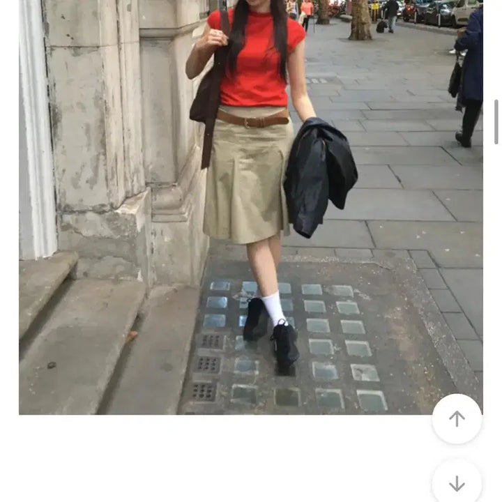 [BUNJANG] Your J Bega Midi Skirt Beige / 새상품 유어제이 베르가 미디 절개 스커트 베이지 위아어텀