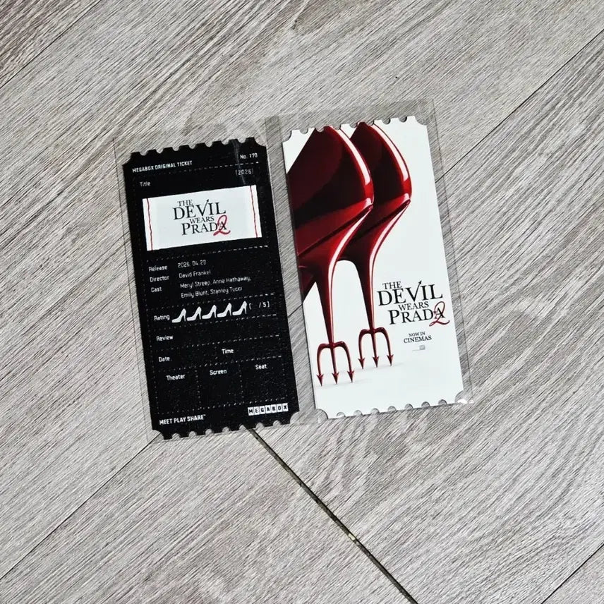 [SOLD OUT] 악마는 프라다를 입는다 2 오리지널 티켓 판매합니다