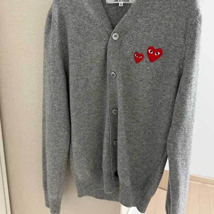[BUNJANG] Comme des Garçons V-Neck Cardigan Size S / 꼼데가르송 브이넥 가디건
