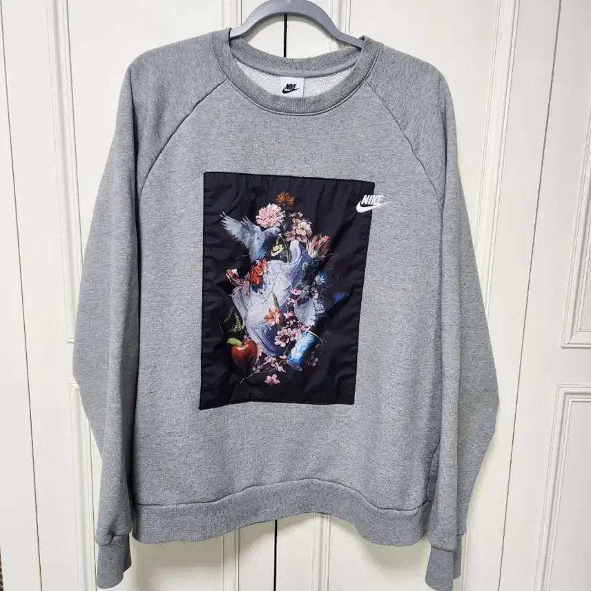 [BUNJANG] Nike NSW Masterpiece Print Logo Sweatshirt / (105~110)나이키 NSW 마스터피스 프린트 로고 맨투맨