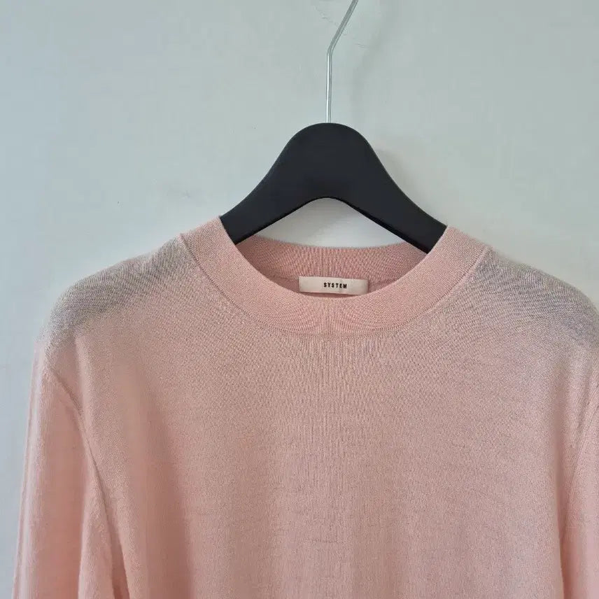 [BUNJANG] System 100% Wool Knit Sweater / 한섬 시스템 봄여름 울100 니트