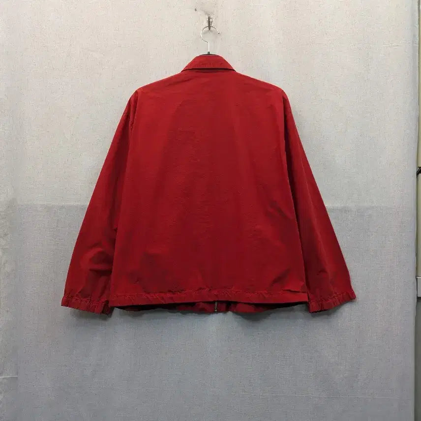 [BUNJANG] Polo Ralph Lauren Red Cotton Jacket / 랄프로렌 레드 면 자켓