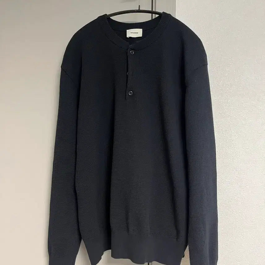 [BUNJANG] In The Row Bark Henry Neck Knit Size 2 / 인더로우 bark 헨리넥 니트 2사이즈