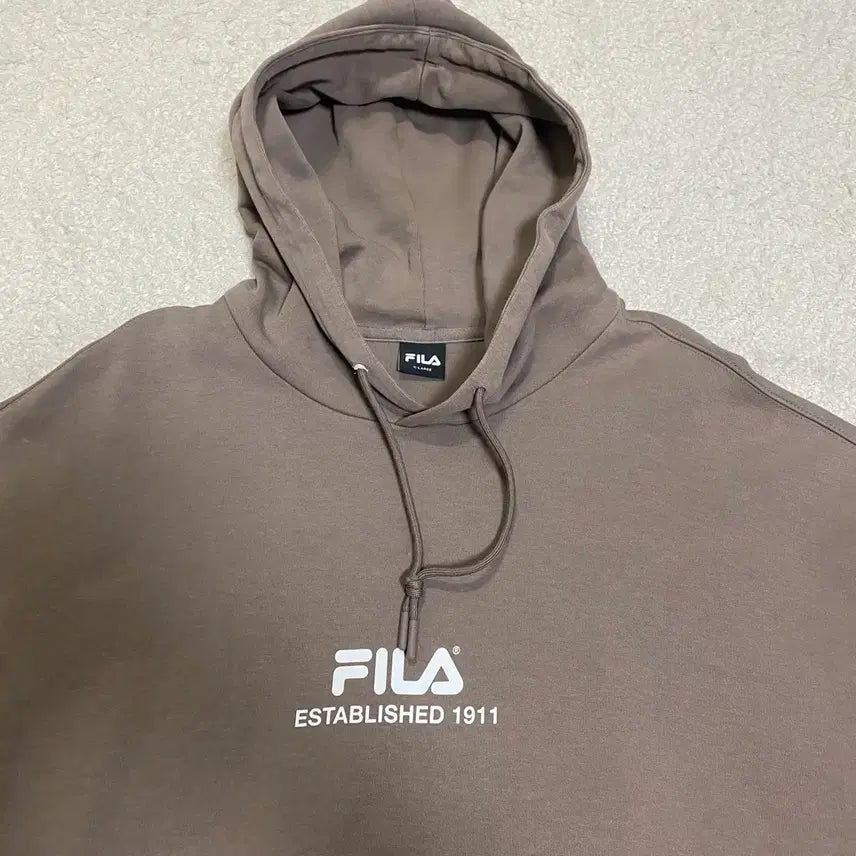 [BUNJANG] FILA Brown Hoodie XL / 휠라 FILA 브라운 후드티 xl 105