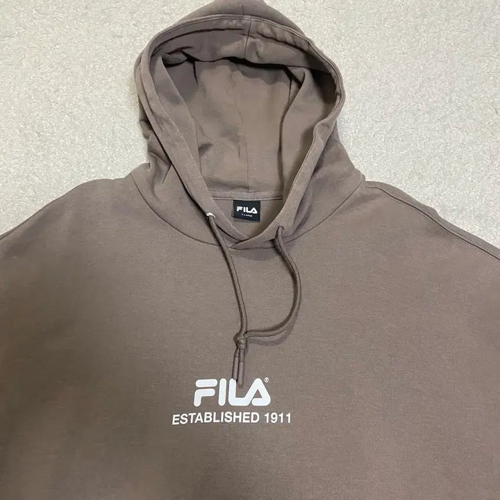 [BUNJANG] FILA Brown Hoodie XL / 휠라 FILA 브라운 후드티 xl 105