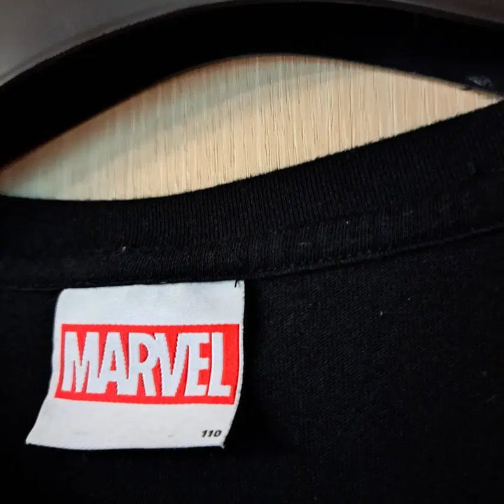 [BUNJANG] Marvel Iron Man Black T-Shirt Size 110 / 마블 아이언맨 블랙 반팔 티셔츠사이즈110
