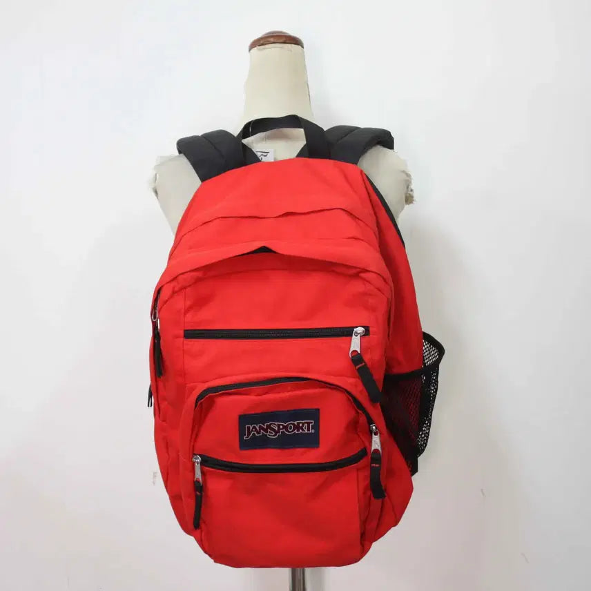 [BUNJANG] JanSport Unisex Backpack Red / B-10669/잔스포츠 정품 남여공용 백팩