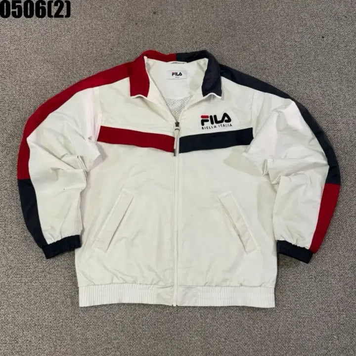 [BUNJANG] FILA Windbreaker Jacket / 휠라 FILA 바람막이 자켓