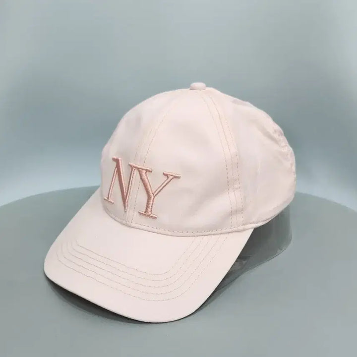 [BUNJANG] H&amp;M NY Pink Ball Cap / H&amp;M NY 뉴욕 연핑크 볼캡 모자