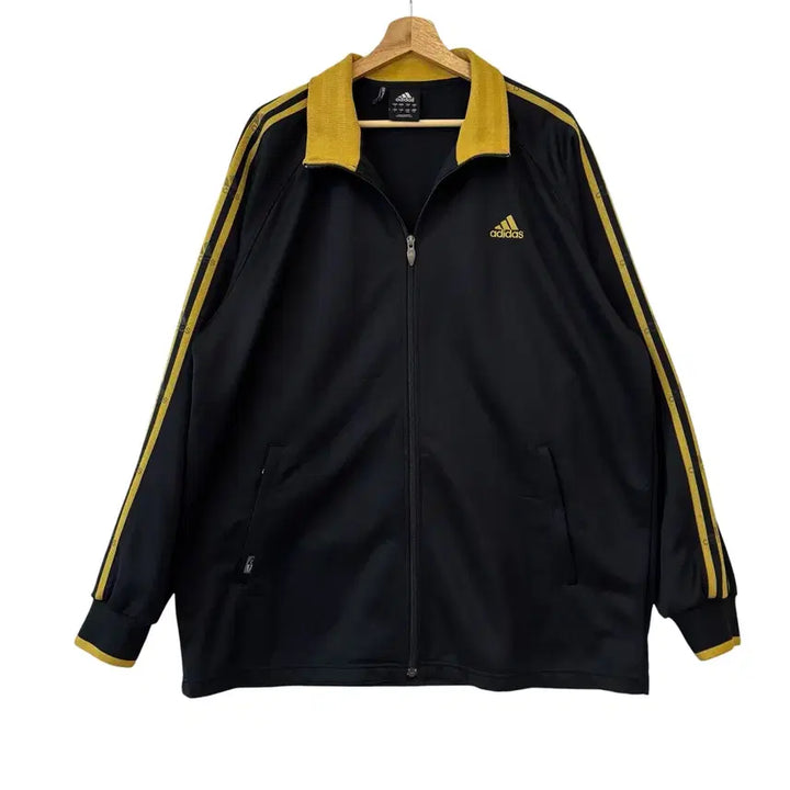[BUNJANG] Adidas Gold Logo Sideline Jersey L / 아디다스 골드 로고 사이드라인 져지 L 정품