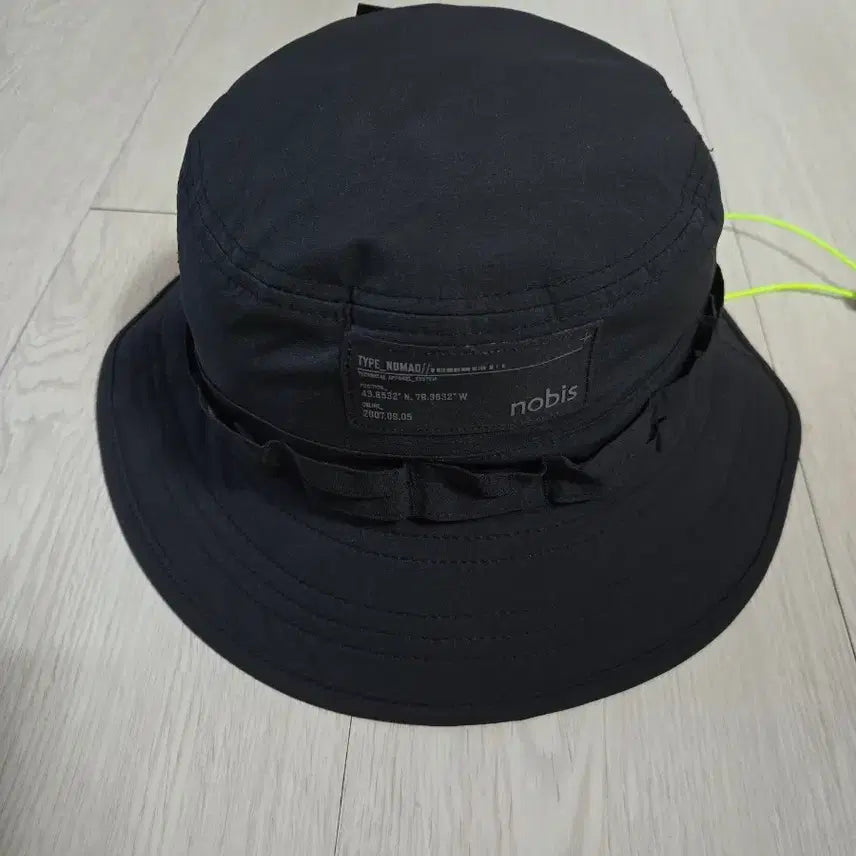 [BUNJANG] Nobis Nomad Bucket Hat Black Unisex / (새상품)노비스 노마드 버킷햇 블랙(남)