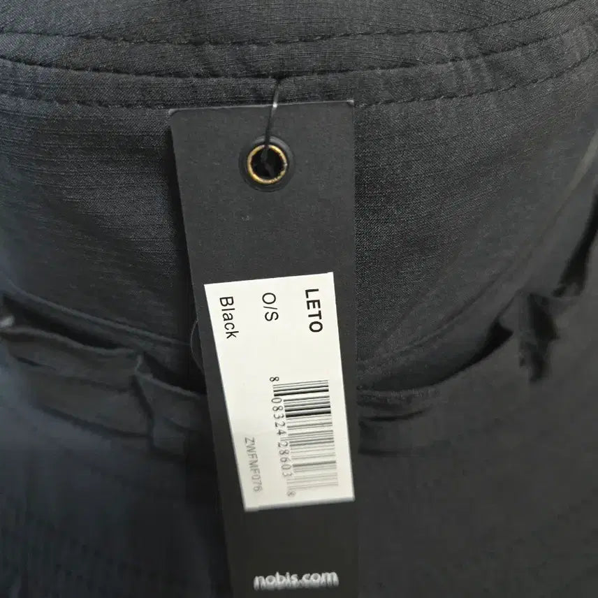 [BUNJANG] Nobis Nomad Bucket Hat Black Unisex / (새상품)노비스 노마드 버킷햇 블랙(남)