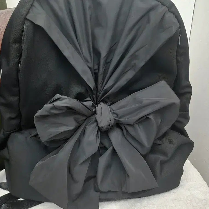 [BUNJANG] IUGA Ribbons Backpack Bag / IUGA  이우가마카라스 리본 백팩가방