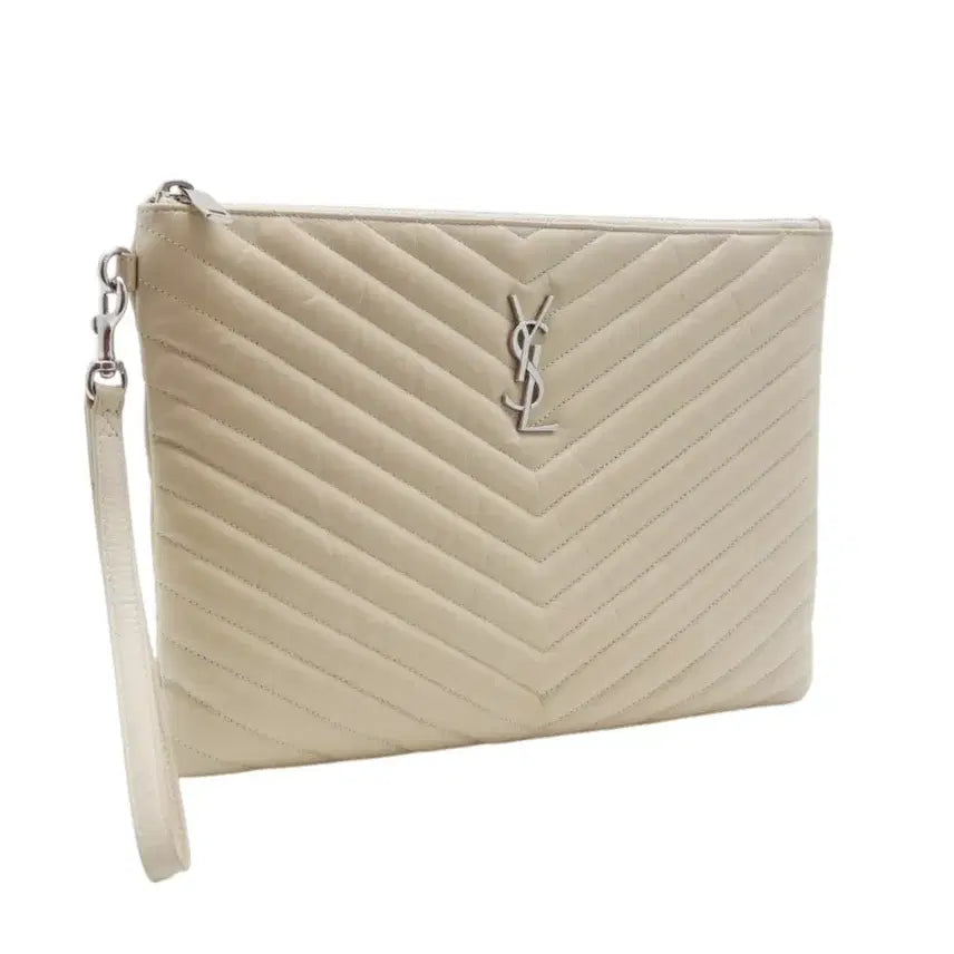 [BUNJANG] Saint Laurent Matelassé Clutch Medium 559193 / [착한중고명품울산점] 생로랑 마틀라세 클러치 미듐 559193 상태 A