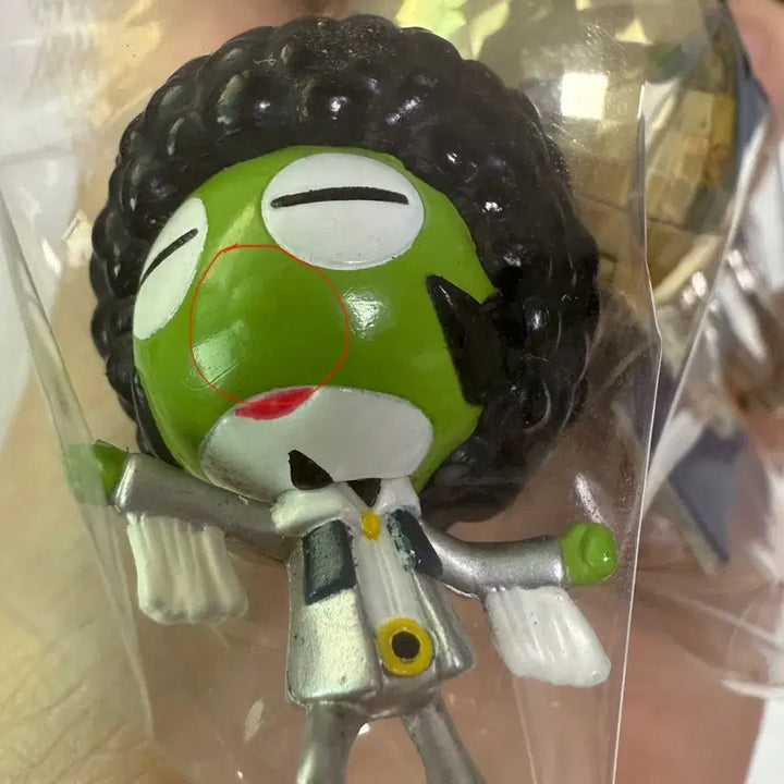 [BUNJANG] Keroro Frog Sergeant Afro Mirrorball (Disc Ball) Keyholder Keychain / 개구리 중사 케로로 아프로 미러볼(디스크볼) 키홀더 키링