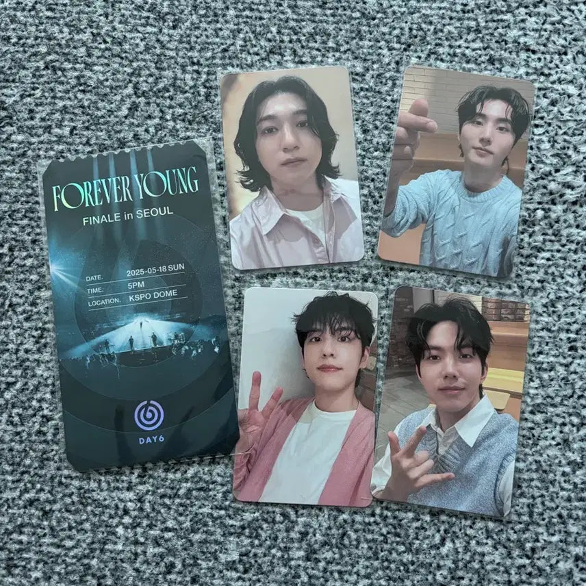 [BUNJANG] Day6 Forever Young Finale Photocard Bundle Set / 데이식스 포에버영 피날레 막막 입장포카